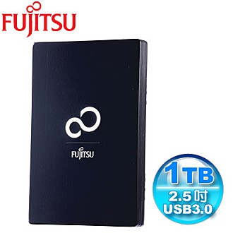 Fujitsu 法斯系列 1TB USB3.0 2.5吋行動硬碟(黑色)