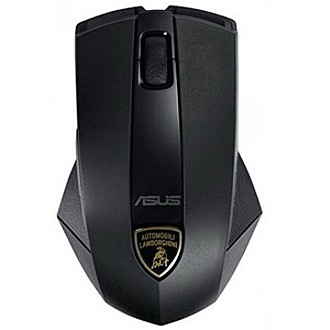 ASUS 華碩 Lamborghini 藍寶堅尼 無線雷射滑鼠-黑色