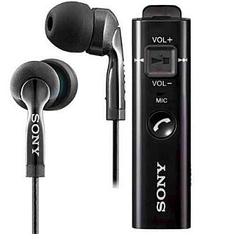 SONY 多彩藍牙無線耳機-黑色 (DRC-BT30)