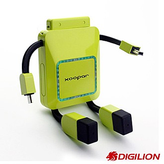 DIGILION │ Xoopar ROBO 機器人行動電源 (綠)
