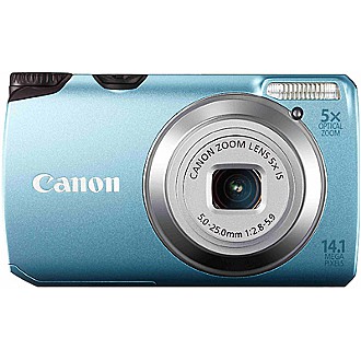 Canon PowerShot A3200 IS -千萬畫素廣角高畫質相機(隨機出色)