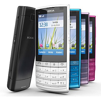 NOKIA X3-02 Touch and Type 音樂機 (銀白)