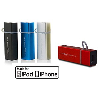Mipow Power Tube 3000炫彩行動電源(萬用型)-海軍藍
