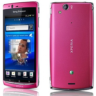 Sony Ericsson Xperia Arc S 超薄智慧型手機(粉色)