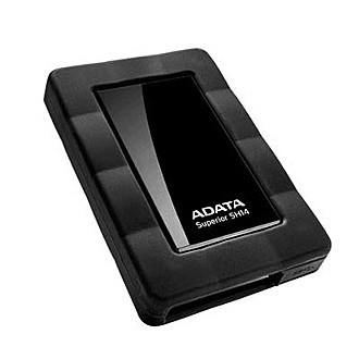 ADATA威剛 SH14 750G USB3.0 2.5吋軍規防震行動硬碟-靚潮黑