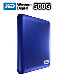 WD My Passport 500GB USB3.0 行動硬碟 (海洋藍)