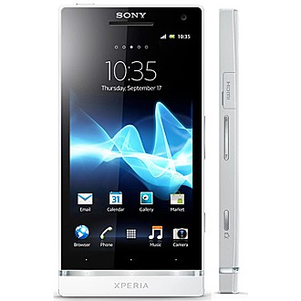 SONY Xperia S 極簡時尚智慧手機 (白色)
