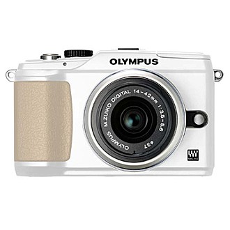 OLYMPUS 新世代入門單眼E-PL2 雙鏡組(白色)