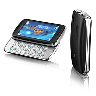 Sony Ericsson txt pro 觸控側滑蓋手機(黑色)