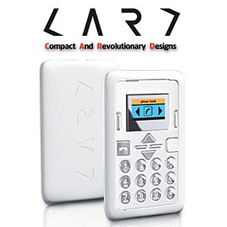 新加坡 CARD PHONE CM1 世界最薄名片機!! (鋼琴白)