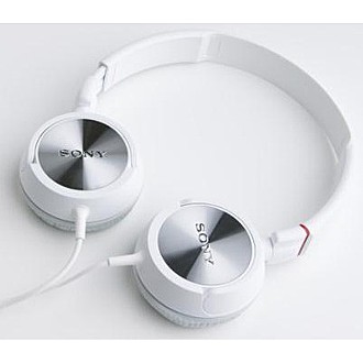 SONY造型耳罩式耳機MDR-ZX300 (白色)