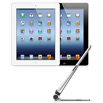 蘋果iPad2 WiFi/3G版 32G (白)+Belkin FlipBlade Adjust超薄支架