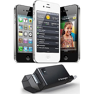 ★新精選熱銷★Apple iPhone 4S 16G 白色+Kensington差旅用備用外接式電池