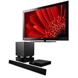 ★新精選熱銷★Sony BRAVIA 40吋多功能數位液晶電視(KDL-40CX520)+ SONY 單件式環繞家庭劇院組(HT-CT550W)