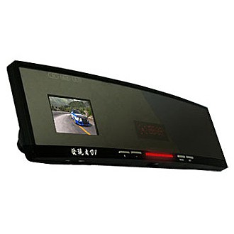 發現者 V1 後視鏡GPS測速行車記錄器