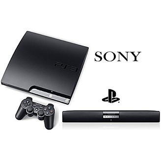 PS3 160G 主機(黑) + SONY SoundBar一體型環繞立體聲系統
