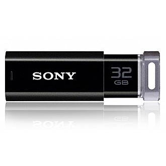 SONY 鋼琴鏡面 MicroVault Click 隨身碟 32GB