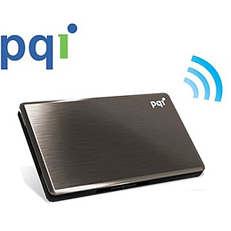 全新PQI勁永 Air Drive A100 32GB 無線行動隨身碟 (鐵灰色)