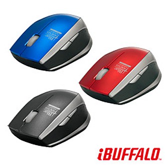 Buffalo Jet 藍光LED 無線滑鼠(藍色)