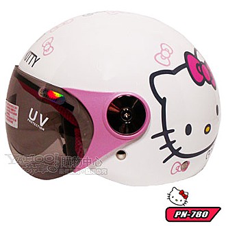 限量外銷日本 HELLO KITTY PN-780安全帽/白