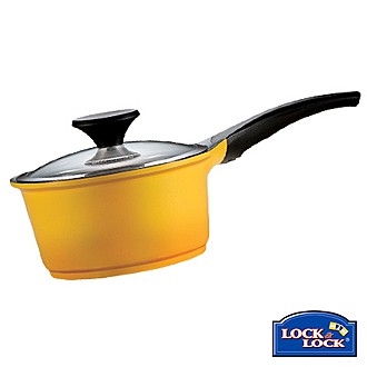 【LOCK&LOCK】COOKPLUS酷菲偲維他命繽彩單柄鍋(18cm)