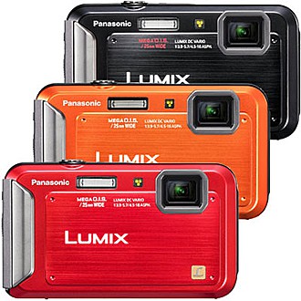 Panasonic Lumix TS20 防水防摔防塵防凍高畫質時尚相機(橘色)