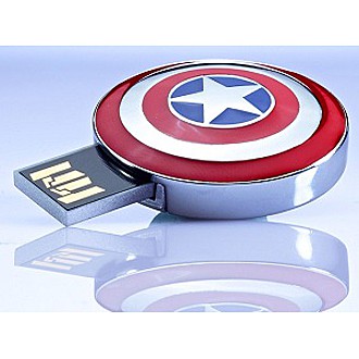 InfoThink【Avengers美國隊長造型隨身碟】8GB珍藏版