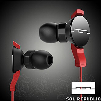 SOL REPUBLIC Amps 耳道式耳機 紅色版