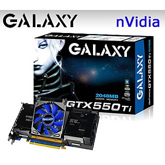 影馳 Galaxy GTX550 Ti 2GB DDR5 風神顯示卡