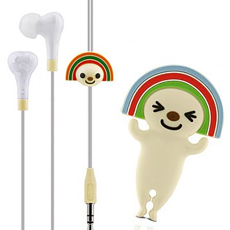 【Bone】OPEN將 音樂禮盒組 (造型耳機+捲線器)