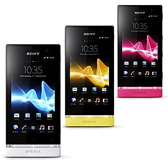 Sony Xperia U ST25i 彩漾雙核機 (白黑)