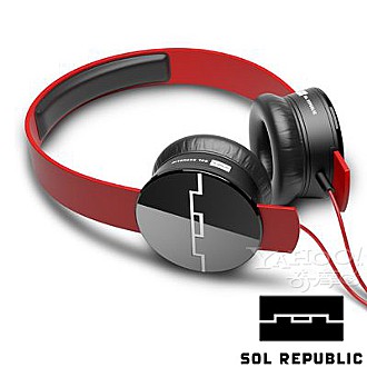 SOL REPUBLIC Tracks 頭戴式耳機 紅色版