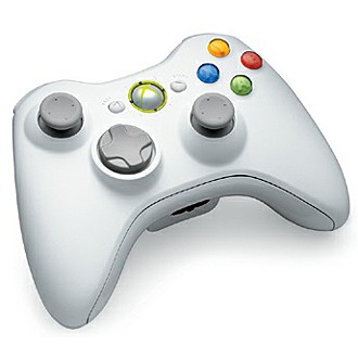 Xbox 360冰晶白無線控制器(限量)