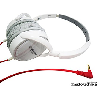 鐵三角 ATH-FC700(120) 摺疊式高音質耳罩式耳機(紅色導線加長版)