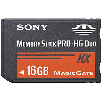 SONY新型MS PRO Duo HX 16GB高速存取記憶卡