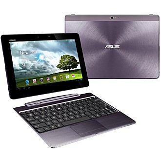 ASUS Transformer Pad TF700T 32G 變型多彩平板電腦+鍵盤底座組(紫灰) -Super IPS康寧面板