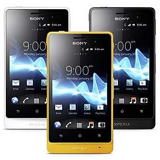 SONY Xperia go 時尚防水智慧手機 (白色)