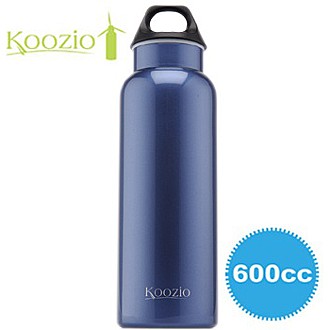 《Koozio》炫彩水瓶 600cc (寶格藍) : 3層賓士級拷漆處理、超輕量