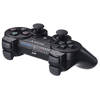 PS3 原廠無線震動手把(黑)