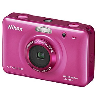 3米防水防汙- Nikon COOLPIX S30(粉色)