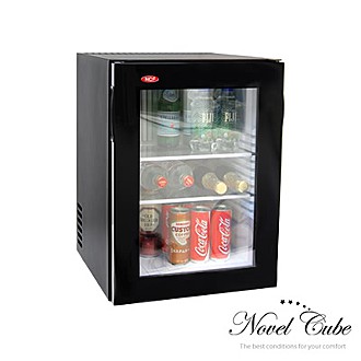 Novel Cube–Frigo NCF吸收式無聲小冰箱-30公升玻璃門款NCF30JG