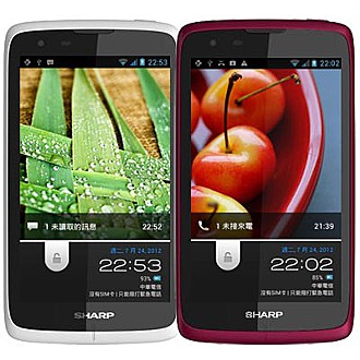 SHARP SH530U 5吋大螢幕超薄雙卡雙待智慧手機 (白)