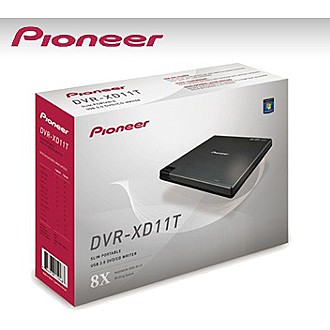 Pioneer 8X 超薄外接式DVD燒錄機 (DVR-XD11T)
