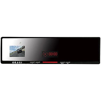 發現者 V3 後視鏡 GPS 全向式 測速行車記錄器