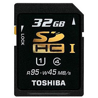 TOSHIBA Premiugate 系列 SDHC UHS-1 高速記憶卡 32G 公司貨