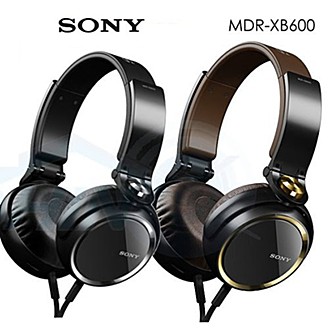 SONY MDR-XB600 Extra bass 重低音耳罩式立體聲耳機 (金棕色)