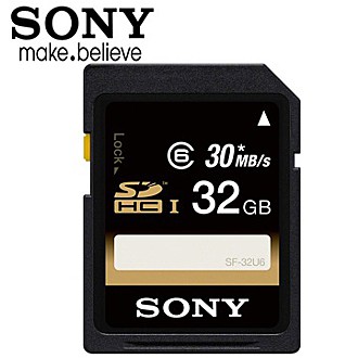 SONY 32G SDHC UHS-I 高速記憶卡公司貨(SF-32U6)