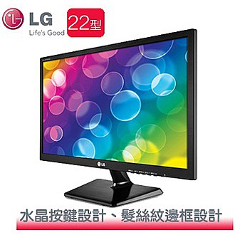 《LG 樂金》 E2242C-BN 22型寬液晶螢幕