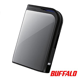 Buffalo PZ系列500G USB3.0 軍規級防震硬碟(銀)