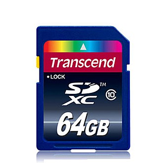 創見 SDXC 64GB Class10 記憶卡